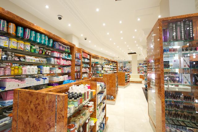 Prince Pharmacy refurbished retail interior